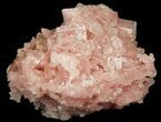 Pink Halite Crystal Plate - Trona, California #40551-2